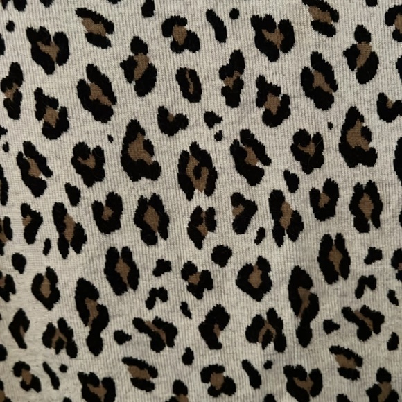 LOFT crop top and mid length casual skirt set. RAWR - Picture 2 of 6